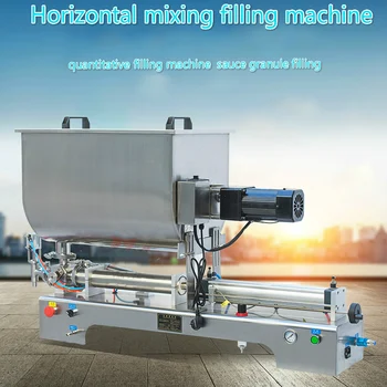 Horizontal pneumatic paste filling machine liquid automatic quantitative sauce honey cosmetic filling machine
Horizontal pneumatic paste filling machine liquid automatic quantitative sauce honey cosmetic filling machine