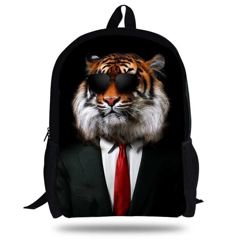 16-inch Mochila Masculina Tiger Head Backpack Child Animal Kids Backpack For Teenage Boys Girls Casual Mens Travel Bag
16-inch Mochila Masculina Tiger Head Backpack Child Animal Kids Backpack For Teenage Boys Girls Casual Mens Travel Bag