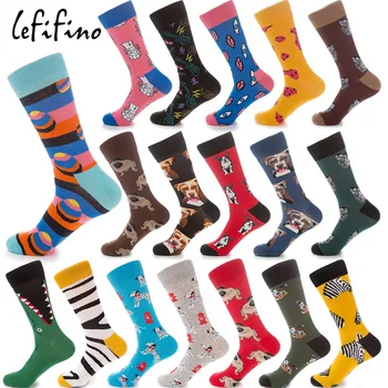 Cotton Men's Socks Funny Animal Dog Dalmatians Pug Socks Lion Dinosaur Eggs Socks Colorful Dress Male Novelty Crew Socks Ne73136
Cotton Men's Socks Funny Animal Dog Dalmatians Pug Socks Lion Dinosaur Eggs Socks Colorful Dress Male Novelty Crew Socks Ne73136