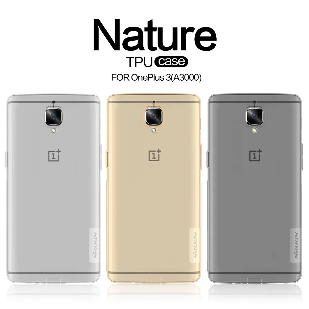 Case For OnePlus 3 One Plus 3T Original NILLKIN Nature Transparent Clear Soft Back Cover Case For OnePlus 3T Three One Plus 3
Case For OnePlus 3 One Plus 3T Original NILLKIN Nature Transparent Clear Soft Back Cover Case For OnePlus 3T Three One Plus 3