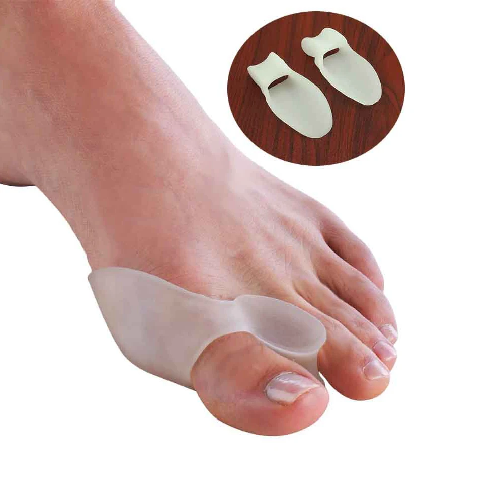 4Pcs/2Pairs Silicone Gel Bunion Adjust Big Toe Separator Overlapping Spreader Protection Feet Corrector Aligns Hallux ValgusC528
4Pcs/2Pairs Silicone Gel Bunion Adjust Big Toe Separator Overlapping Spreader Protection Feet Corrector Aligns Hallux ValgusC528