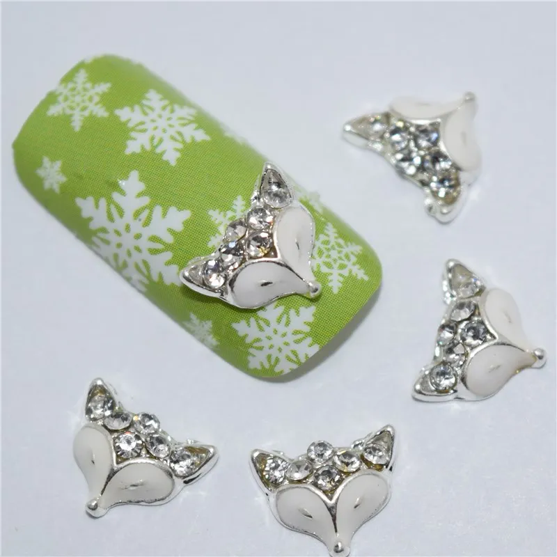 10Pcs new White fox face, 3D Metal Alloy Nail Art Decoration/Charms/Studs,Nails 3d Jewelry #137
10Pcs new White fox face, 3D Metal Alloy Nail Art Decoration/Charms/Studs,Nails 3d Jewelry #137