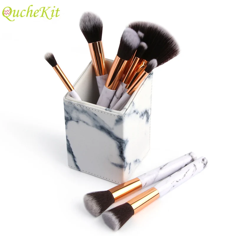 Square Marbling Makeup Brush Organizer PU Cosmetic Bursh Holder Square Storage Box Jewelry Box Case Holder Display Stand
Square Marbling Makeup Brush Organizer PU Cosmetic Bursh Holder Square Storage Box Jewelry Box Case Holder Display Stand