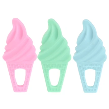 Baby Teether Ice Cream Infant Tooth Bites Toys Chew Pendant Food Grade Silicone MAY4-A
Baby Teether Ice Cream Infant Tooth Bites Toys Chew Pendant Food Grade Silicone MAY4-A
