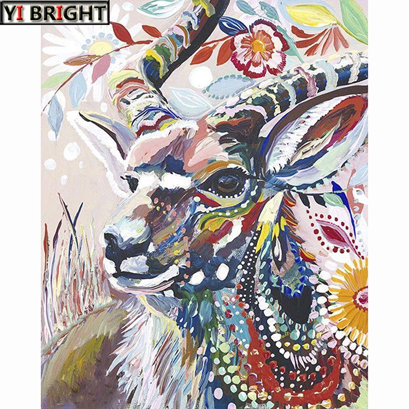5D DIY Diamond Painting Full Square/Round Drill "Colorful Deer" Embroidery Cross Stitch gift Home Decor Gift
5D DIY Diamond Painting Full Square/Round Drill "Colorful Deer" Embroidery Cross Stitch gift Home Decor Gift