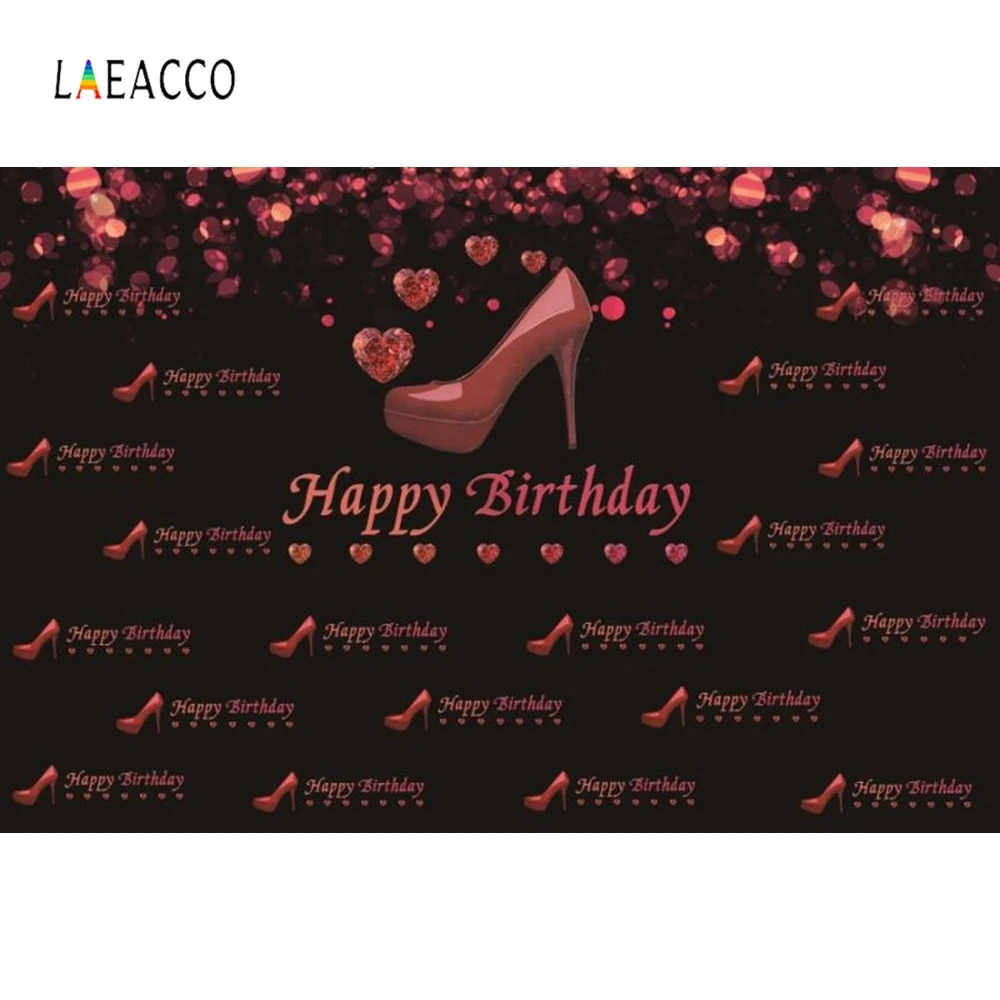 Laeacco Women Birthday Backdrop Heart High Heels Photography Background Customized Photographic Backdrops For Photo Studio
Laeacco Women Birthday Backdrop Heart High Heels Photography Background Customized Photographic Backdrops For Photo Studio
