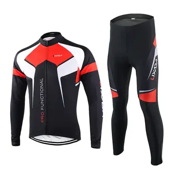 Lixada Spring Autumn Cycling Clothing Set Men Quick-dry Sportswear Suit Breathable Bicycle Clothing Long Sleeve Jersey + Pants
Lixada Spring Autumn Cycling Clothing Set Men Quick-dry Sportswear Suit Breathable Bicycle Clothing Long Sleeve Jersey + Pants