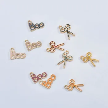 DIY fashion handmade jewelry accessory 50pcs/lot alloy drop oil materials scissors shape earring/necklace/bracelet charms
DIY fashion handmade jewelry accessory 50pcs/lot alloy drop oil materials scissors shape earring/necklace/bracelet charms