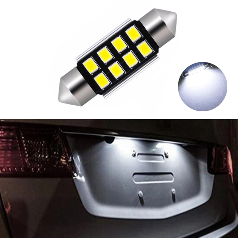 1x Car Led Error Free 36mm C5W 2835 SMD Lamp 12V License Number Plate Light For Volkswagen Golf 3 4 5 6 Passat 3c B6 B5 Polo
1x Car Led Error Free 36mm C5W 2835 SMD Lamp 12V License Number Plate Light For Volkswagen Golf 3 4 5 6 Passat 3c B6 B5 Polo