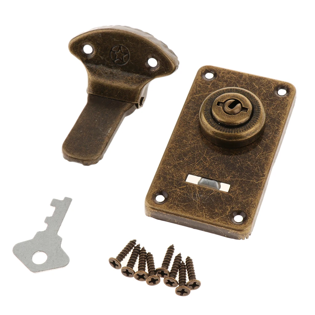 Vintage Padlock Hasp Hook Bronze Iron Jewelry Trunk Box Shackle Lock for Home Cabinet Cupboard Dresser Chest
Vintage Padlock Hasp Hook Bronze Iron Jewelry Trunk Box Shackle Lock for Home Cabinet Cupboard Dresser Chest