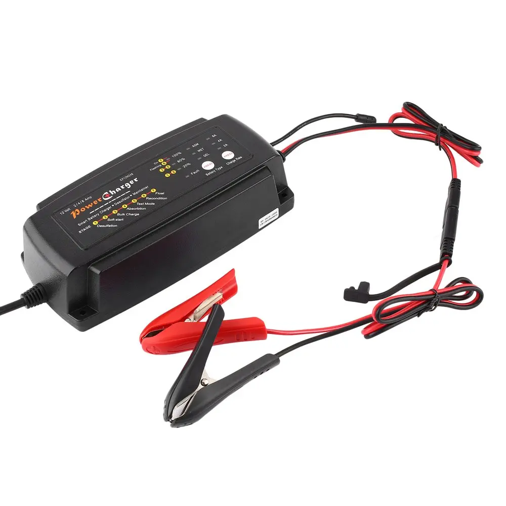 7 Stage 12V Lead Acid High Power Intelligent Automatic Smart Battery Charger Desulfactor Maintainer AGM GEL SLA Battery
7 Stage 12V Lead Acid High Power Intelligent Automatic Smart Battery Charger Desulfactor Maintainer AGM GEL SLA Battery