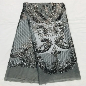 VILLIEA Nigerian Lace Fabrics For Wedding 2019 Sequins African Lace Fabric High Quality French Lace Fabric with Party Dress
VILLIEA Nigerian Lace Fabrics For Wedding 2019 Sequins African Lace Fabric High Quality French Lace Fabric with Party Dress
