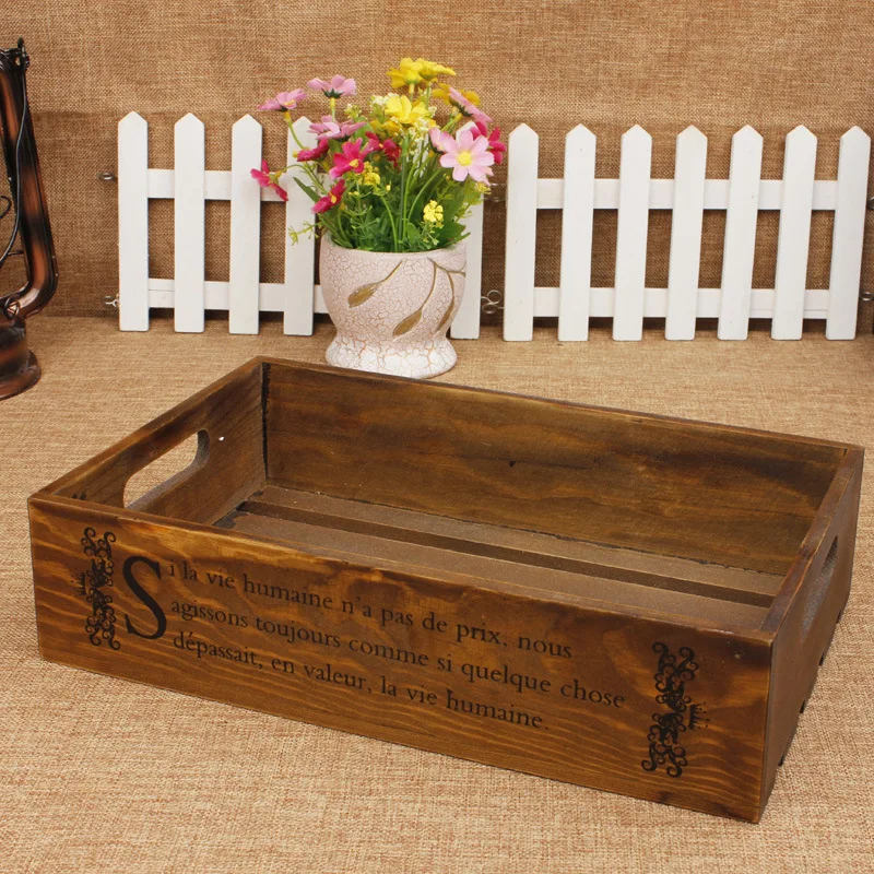 New retro wooden storage box zakka groceries home finishing the desktop box photographic display manufacturers, wholesale
New retro wooden storage box zakka groceries home finishing the desktop box photographic display manufacturers, wholesale