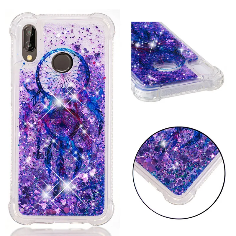 P Smart Phone Case For Huawei P20 Lite Mate10 Lite Cases Glitter 3D cute Soft TPU Silicone Case For Huawei P8 P9Lite 2017 Covers (46)