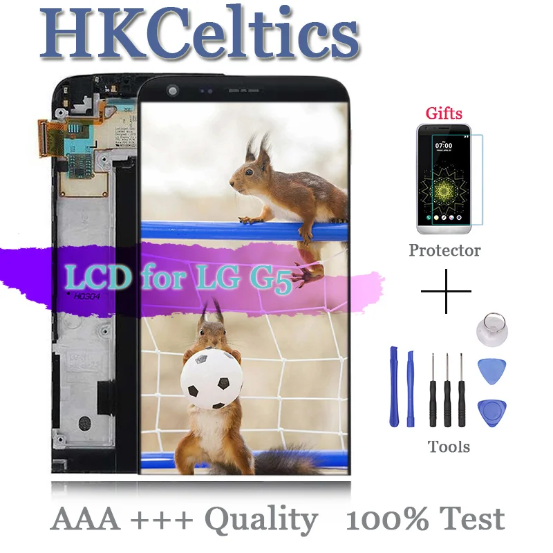 5.3" inch Display lcd For LG G5 LCD +Touch Screen Digitizer with Frame Replacement for LG G5 LCD Display H850 H840 H860 F700
5.3" inch Display lcd For LG G5 LCD +Touch Screen Digitizer with Frame Replacement for LG G5 LCD Display H850 H840 H860 F700