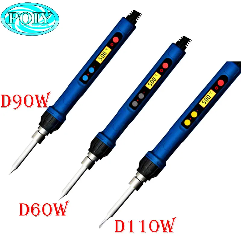 CXG Electric Soldering Iron D60W D90W D110W 220V Digital Thermostat LCD Display Sleep Function Plug-IN Core Solder Welding Tool
CXG Electric Soldering Iron D60W D90W D110W 220V Digital Thermostat LCD Display Sleep Function Plug-IN Core Solder Welding Tool