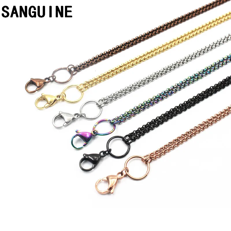 MIx 6pcs/lot Stainless Steel Floating Locket Chains 80cm Chain Necklace For Men Necklace DIY Women Jewelry
MIx 6pcs/lot Stainless Steel Floating Locket Chains 80cm Chain Necklace For Men Necklace DIY Women Jewelry