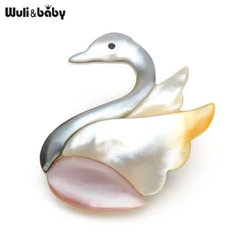 Elegant Metal Natural Shell Swan Brooches Women Men Animal Brooch Pins For Banquet Wedding Fashion Corsage
Elegant Metal Natural Shell Swan Brooches Women Men Animal Brooch Pins For Banquet Wedding Fashion Corsage