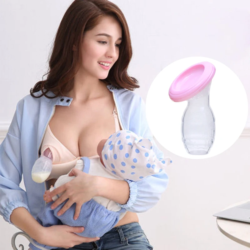 100ML Silicone Breast Feeding Relief Manual Care Strong Suction Silicone Breast Pumps Feeding Milk Bottle Sucking
100ML Silicone Breast Feeding Relief Manual Care Strong Suction Silicone Breast Pumps Feeding Milk Bottle Sucking