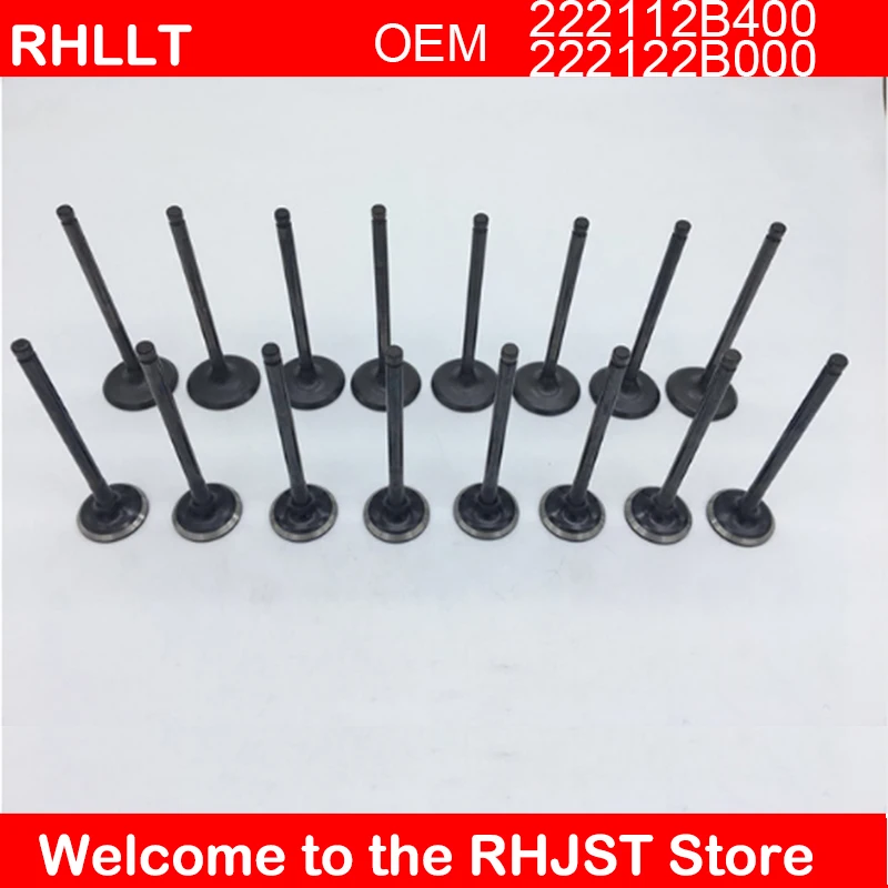 for G4FC G4FD G4FA G4FG 1.6L Engine Intake Valve EXHAUST VALVE 1set OEM 222112B400 22122B000
for G4FC G4FD G4FA G4FG 1.6L Engine Intake Valve EXHAUST VALVE 1set OEM 222112B400 22122B000