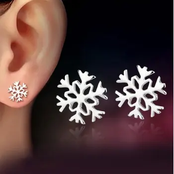 Anenjery 925 Sterling Silver Snowflake Stud Earrings For Women Gift Boucle d'oreille oorbellen S-E52
Anenjery 925 Sterling Silver Snowflake Stud Earrings For Women Gift Boucle d'oreille oorbellen S-E52