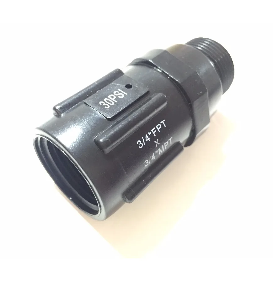 25PSI Garden Irrigation Drip Irrigation Pressure Regulator Hose Threaded 3/4" FM Thread
25PSI Garden Irrigation Drip Irrigation Pressure Regulator Hose Threaded 3/4" FM Thread