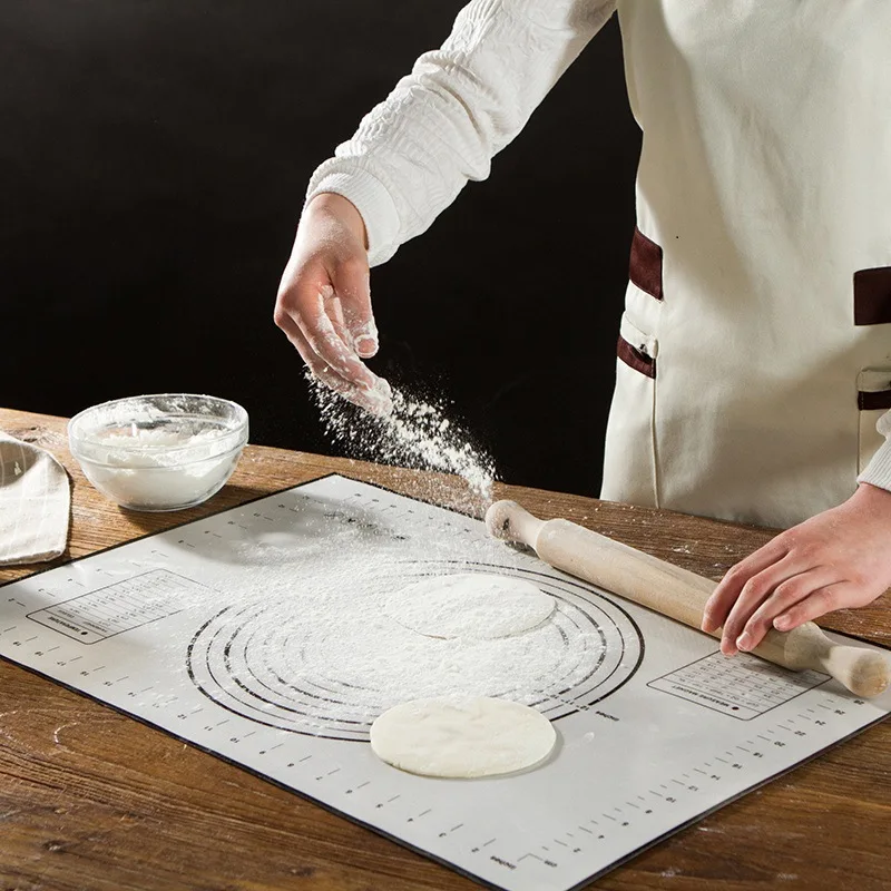 Kitchen Gadgets 40*60cm Platinum Silicone Kneading Baking Kneading Pizza Dough Mat Dumpling Pads Pad Nonstick Slabs Baking Tools
Kitchen Gadgets 40*60cm Platinum Silicone Kneading Baking Kneading Pizza Dough Mat Dumpling Pads Pad Nonstick Slabs Baking Tools