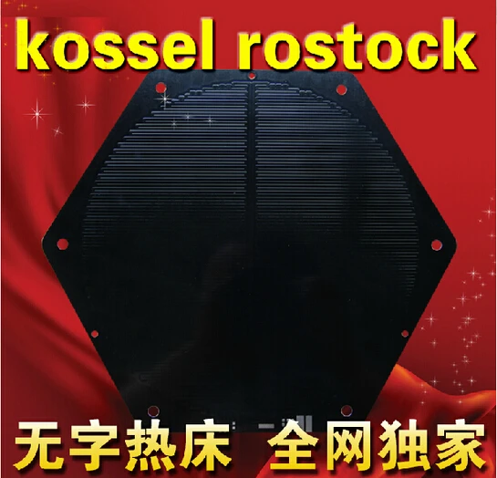 3 D printer parts Reprap Kossel Rostock delta D-force PCB Heated Bed black color 12V/24V 120W free shipping
3 D printer parts Reprap Kossel Rostock delta D-force PCB Heated Bed black color 12V/24V 120W free shipping