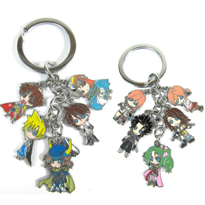 Game Final Fantasy key chain Warrior Light Frioniel Onion Knight Rydia pendant jewelry accessories cartoon metal keychain brelok
Game Final Fantasy key chain Warrior Light Frioniel Onion Knight Rydia pendant jewelry accessories cartoon metal keychain brelok