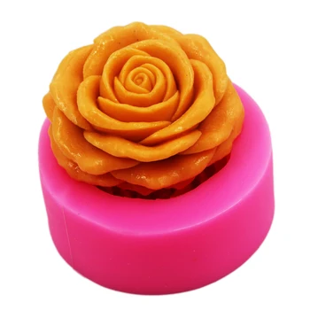 Rose Flower Silicone Soap mold silicone 3D Molds handmade mould DIY Craft molds S625
Rose Flower Silicone Soap mold silicone 3D Molds handmade mould DIY Craft molds S625