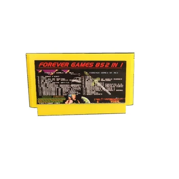 High Quality 852 in 1 For 8bit Game Card shell for F-C video game console 60 pin game cartridge case support save progress
High Quality 852 in 1 For 8bit Game Card shell for F-C video game console 60 pin game cartridge case support save progress