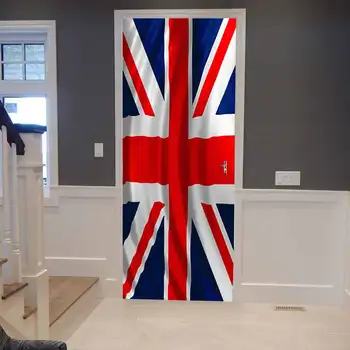 3D Door Stickers For Living Room Bedroom Creative UK Flag Mural Decal DIY Wallpaper Waterproof Self Adhesive Home Decoration
3D Door Stickers For Living Room Bedroom Creative UK Flag Mural Decal DIY Wallpaper Waterproof Self Adhesive Home Decoration