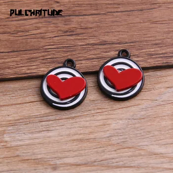 4pcs 17*19mm Alloy Metal Drop Oil Red Herat Charms Pendant For DIY Bracelet Necklace Jewelry Making
4pcs 17*19mm Alloy Metal Drop Oil Red Herat Charms Pendant For DIY Bracelet Necklace Jewelry Making
