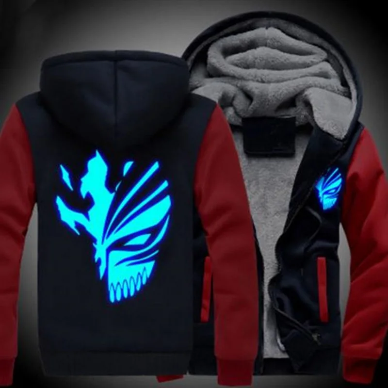 Anime BLEACH Kurosaki ichigo Hoodies Men Thicken Long Sleeve Men's Zipper Jacket Sweatshirt Winter Warm Streetwear Hoody Unisex
Anime BLEACH Kurosaki ichigo Hoodies Men Thicken Long Sleeve Men's Zipper Jacket Sweatshirt Winter Warm Streetwear Hoody Unisex