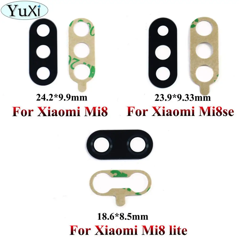 YuXi 2pcs Camera Glass Lens For Xiaomi Mi 8 8 Lite 8 Se mi8se Rear Bcak Camera Glass Cover Self-Adhesive Sticke
YuXi 2pcs Camera Glass Lens For Xiaomi Mi 8 8 Lite 8 Se mi8se Rear Bcak Camera Glass Cover Self-Adhesive Sticke