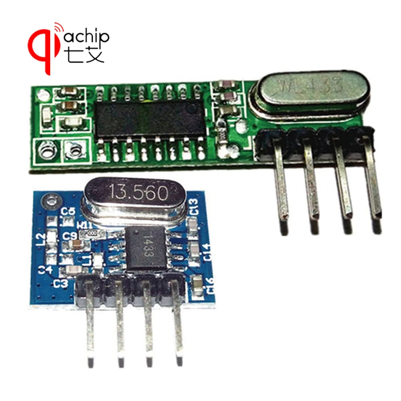 1Set superheterodyne 433Mhz RF transmitter and receiver Module kit small size For Arduino uno Diy kits 433 mhz Remote controls
1Set superheterodyne 433Mhz RF transmitter and receiver Module kit small size For Arduino uno Diy kits 433 mhz Remote controls