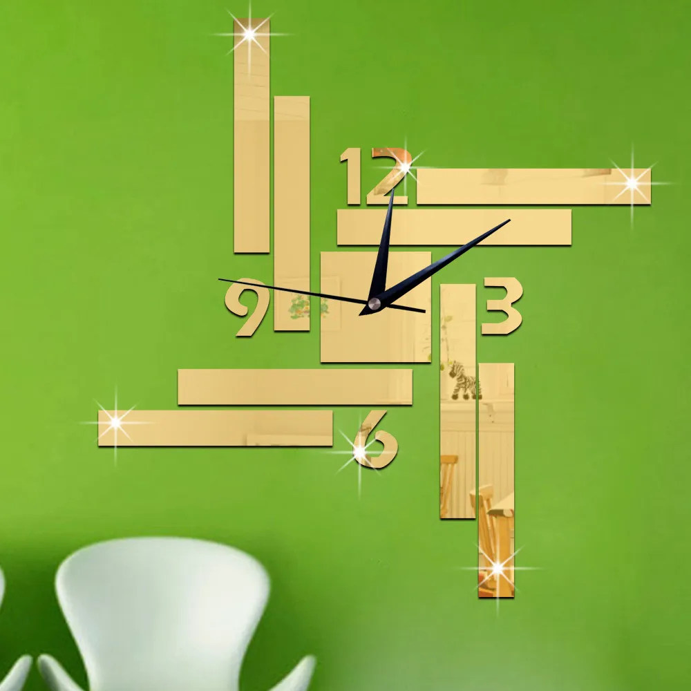 3D MIRROR CLOCK (3)