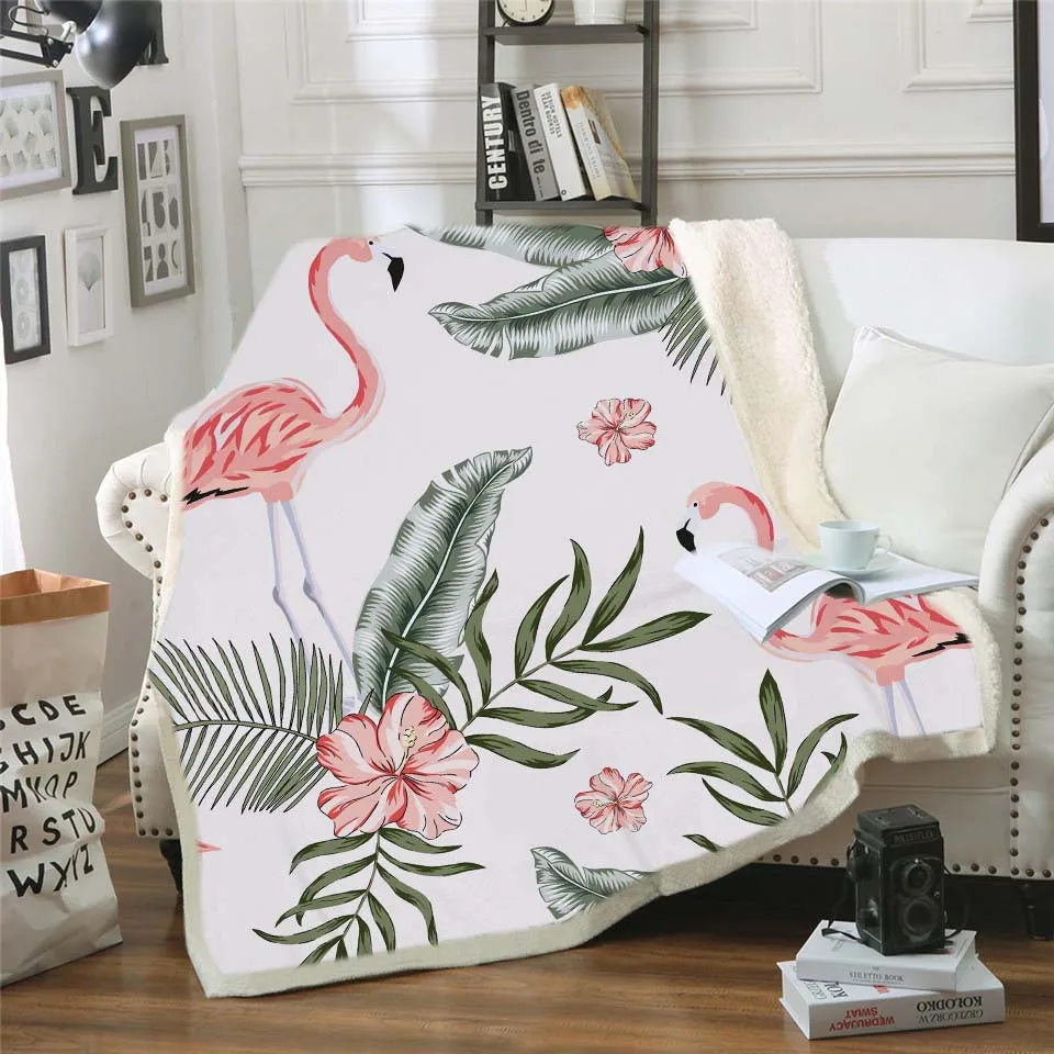 Flamingo Velvet Plush Throw Blanket Tropical Plant Girls Bedding Sherpa Blanket for Couch Flower battaniye
Flamingo Velvet Plush Throw Blanket Tropical Plant Girls Bedding Sherpa Blanket for Couch Flower battaniye