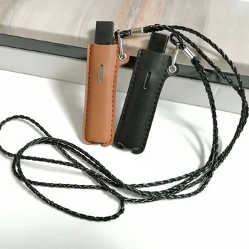 Leather Electronic Cigarette Bag Necklace String Neck Lanyard E-cigarette Bag Lanyard Ring Case For JUUL
Leather Electronic Cigarette Bag Necklace String Neck Lanyard E-cigarette Bag Lanyard Ring Case For JUUL