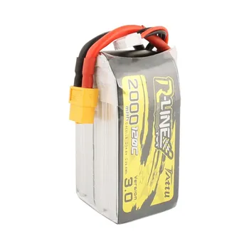 TATTU R-Line Version 3.0 V3 1300mAh 1550mAh 1800mAh 2000mAh 120C 4S 14.8V Lipo Battery XT60 for FPV Racing Drone RC Quadcopter
TATTU R-Line Version 3.0 V3 1300mAh 1550mAh 1800mAh 2000mAh 120C 4S 14.8V Lipo Battery XT60 for FPV Racing Drone RC Quadcopter