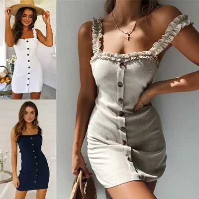 Wontive 2019 Hot Sales Lady Temperament Open Back Strap Knotted Sling Tube Top Short Dress
Wontive 2019 Hot Sales Lady Temperament Open Back Strap Knotted Sling Tube Top Short Dress