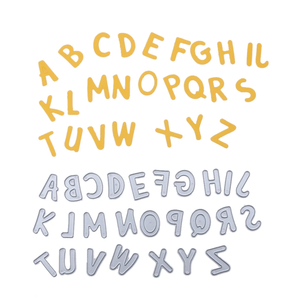 English Letter DIY Metal Cutting Dies Stencils for Scrapbooking Photo Album DIY Christmas Cards Decorative Embossing Craft Dies
English Letter DIY Metal Cutting Dies Stencils for Scrapbooking Photo Album DIY Christmas Cards Decorative Embossing Craft Dies