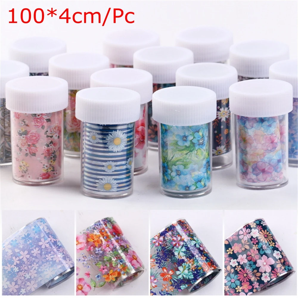 1pc 4*100cm Holographic Flower Nail Foils Nail Art Transfer Sticker Star print Sticker Decal Stylish DIY Manicure Nail Art Decor
1pc 4*100cm Holographic Flower Nail Foils Nail Art Transfer Sticker Star print Sticker Decal Stylish DIY Manicure Nail Art Decor