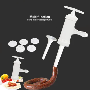 Multifunctional Manual Sausage Meat Fillers Machine Stuffer Filler Hand Operated Sausage Machines Useful Kitchen tools
Multifunctional Manual Sausage Meat Fillers Machine Stuffer Filler Hand Operated Sausage Machines Useful Kitchen tools