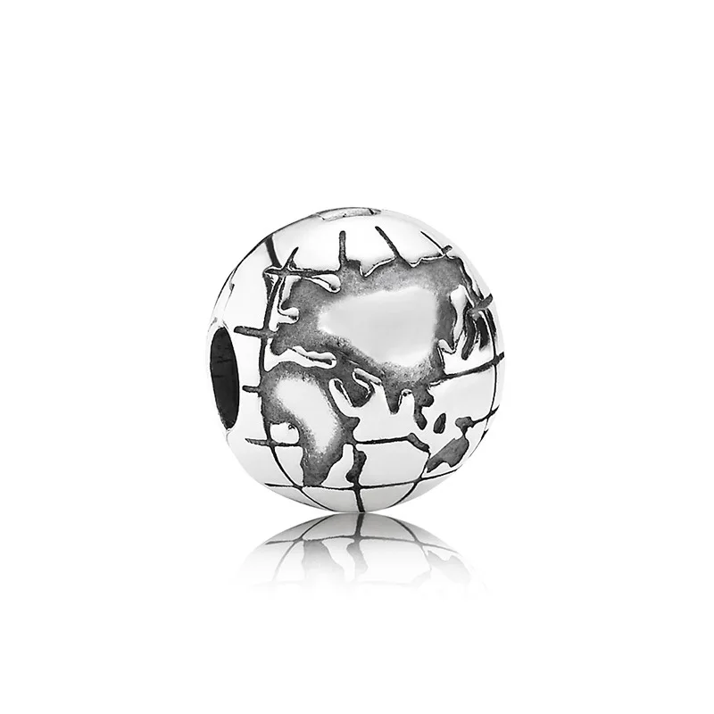 5PCS New Jewelry Accessories Alloy Charm Silver Earth Shape Clip DIY Round Bead Fits Pandora Charms Original Bracelet For Women
5PCS New Jewelry Accessories Alloy Charm Silver Earth Shape Clip DIY Round Bead Fits Pandora Charms Original Bracelet For Women