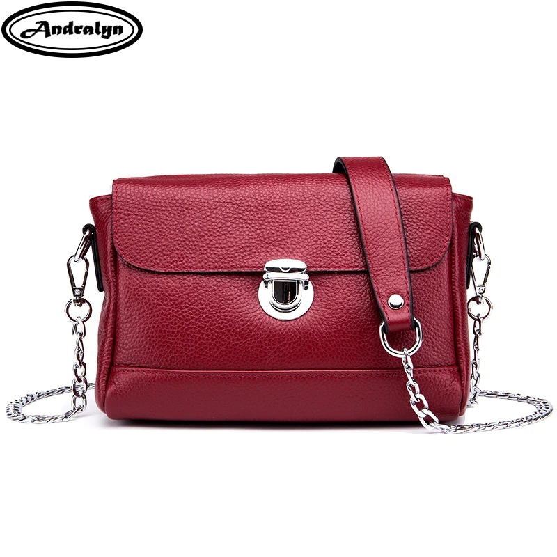 Top Quality 2019 New Cowhide Natural Leather Women Messenger Bags Ladies Fashion Shoulder Crossbody Chain Bag Women's Small Bags
Top Quality 2019 New Cowhide Natural Leather Women Messenger Bags Ladies Fashion Shoulder Crossbody Chain Bag Women's Small Bags