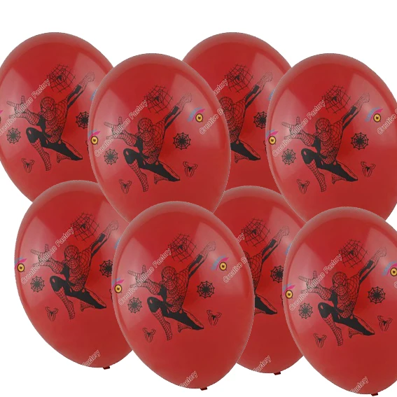 Spiderman balloons 10pcs 12 inch thick 2.8g latex helium balloons kids party decor birthday inflatable toys Children balon Red
Spiderman balloons 10pcs 12 inch thick 2.8g latex helium balloons kids party decor birthday inflatable toys Children balon Red