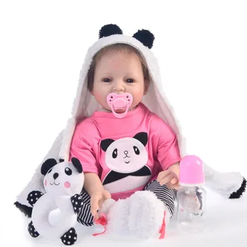 Realista bb reborn 55cm Soft Silicone Reborn Baby Dolls Lifelike Soft Cloth Body Newborn baby toys for children bebe gift reborn
Realista bb reborn 55cm Soft Silicone Reborn Baby Dolls Lifelike Soft Cloth Body Newborn baby toys for children bebe gift reborn