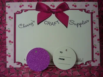 5cm Hot Pink Round GLITTER Hang Tag 
5cm Hot Pink Round GLITTER Hang Tag
