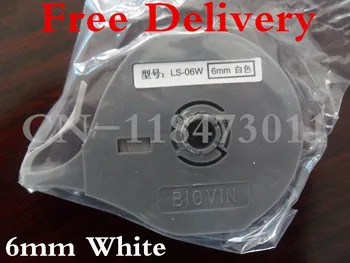 shrink tube printer label tape cassette LS-06W 6mm white for cable marker sleeves electronic lettering machine s650 s700e
shrink tube printer label tape cassette LS-06W 6mm white for cable marker sleeves electronic lettering machine s650 s700e